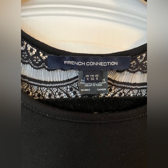 Black French Connection size 0 party dress - Picture 4 of 4